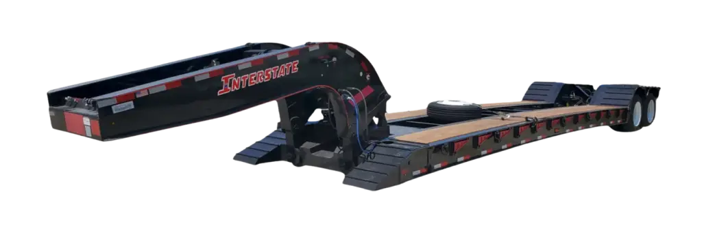 Interstate 102SDGN lowboy trailer