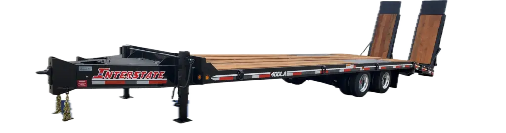 Interstate 40DLA tag-along trailer spec drawing