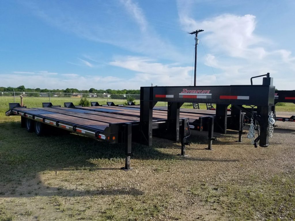 Interstate G20DT gooseneck trailer