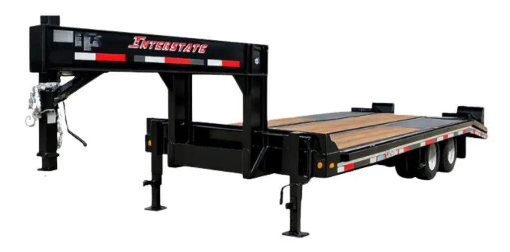 Interstate G20DT gooseneck trailer spec drawing